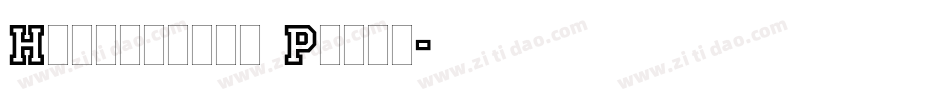 Hollyweird Plain字体转换